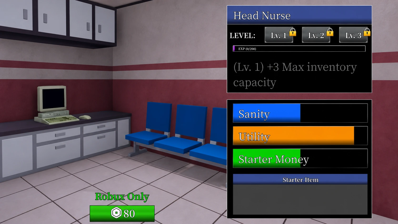Head Nurse class in Animal Hospital