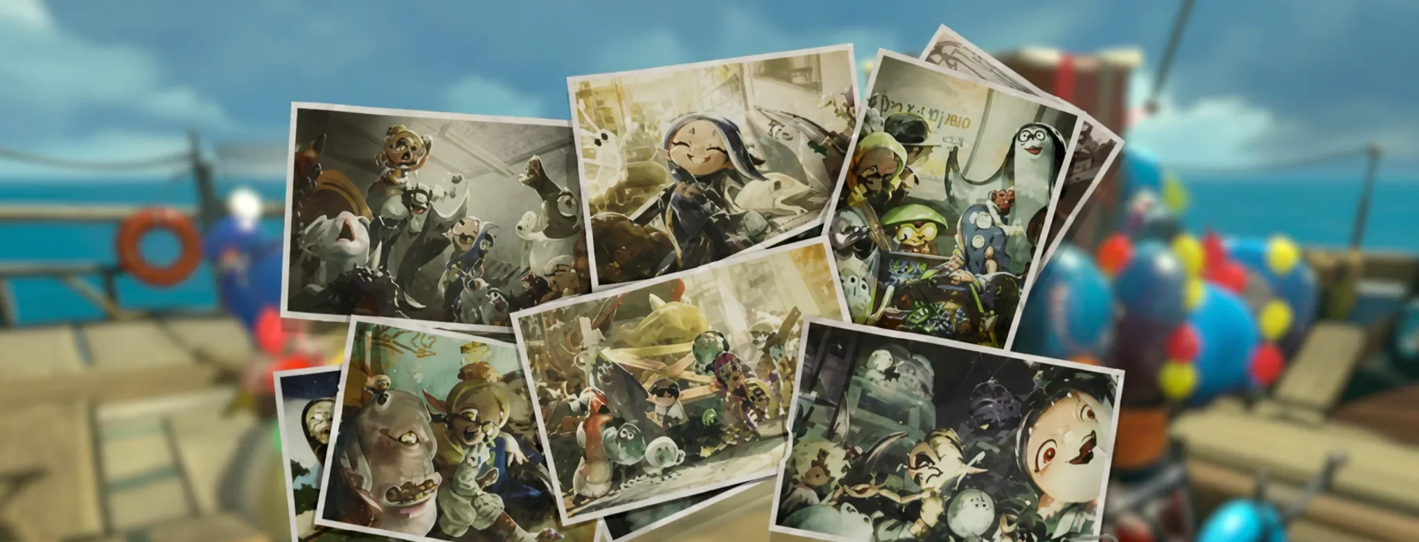 splatoon raiders tips - a collection of postcards