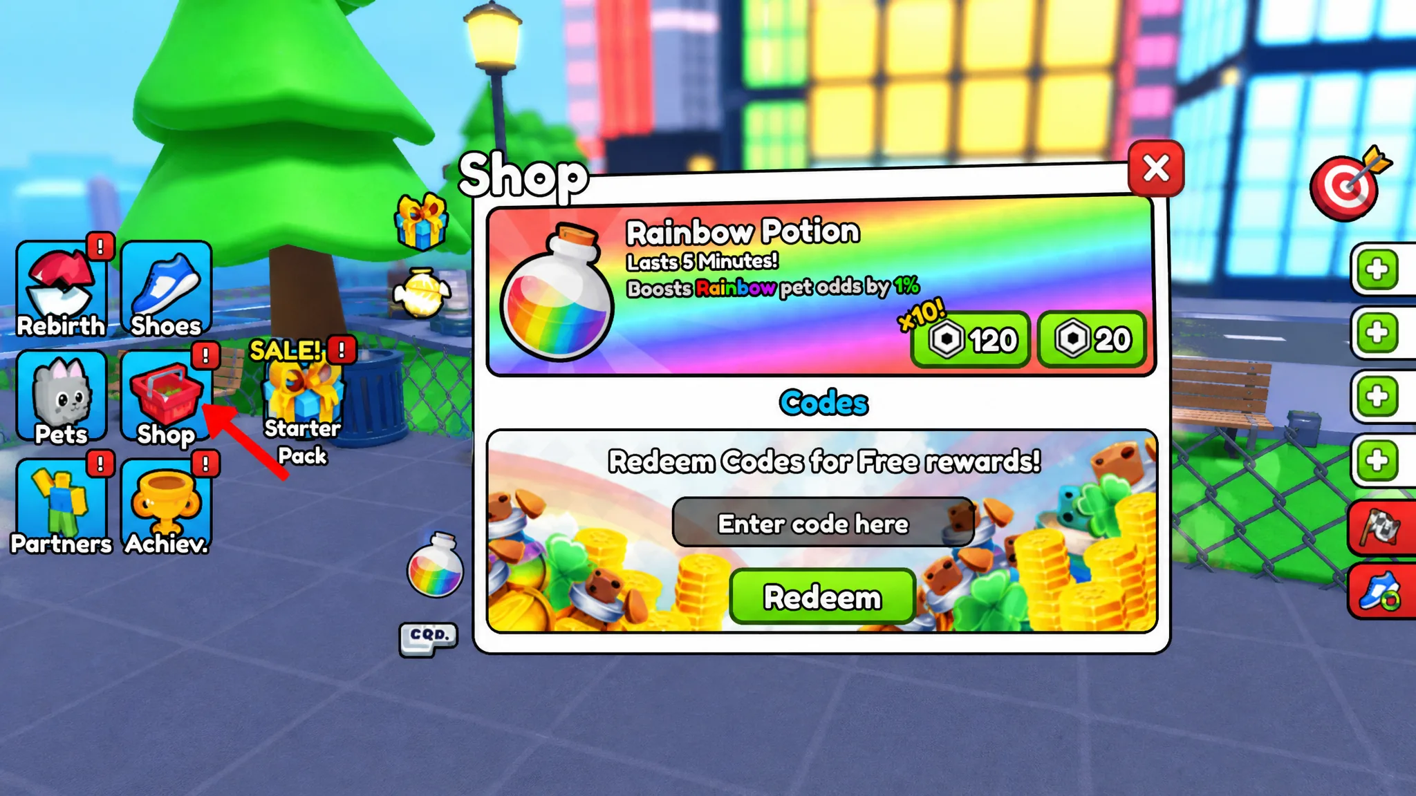 Redeem Speed Training Codes