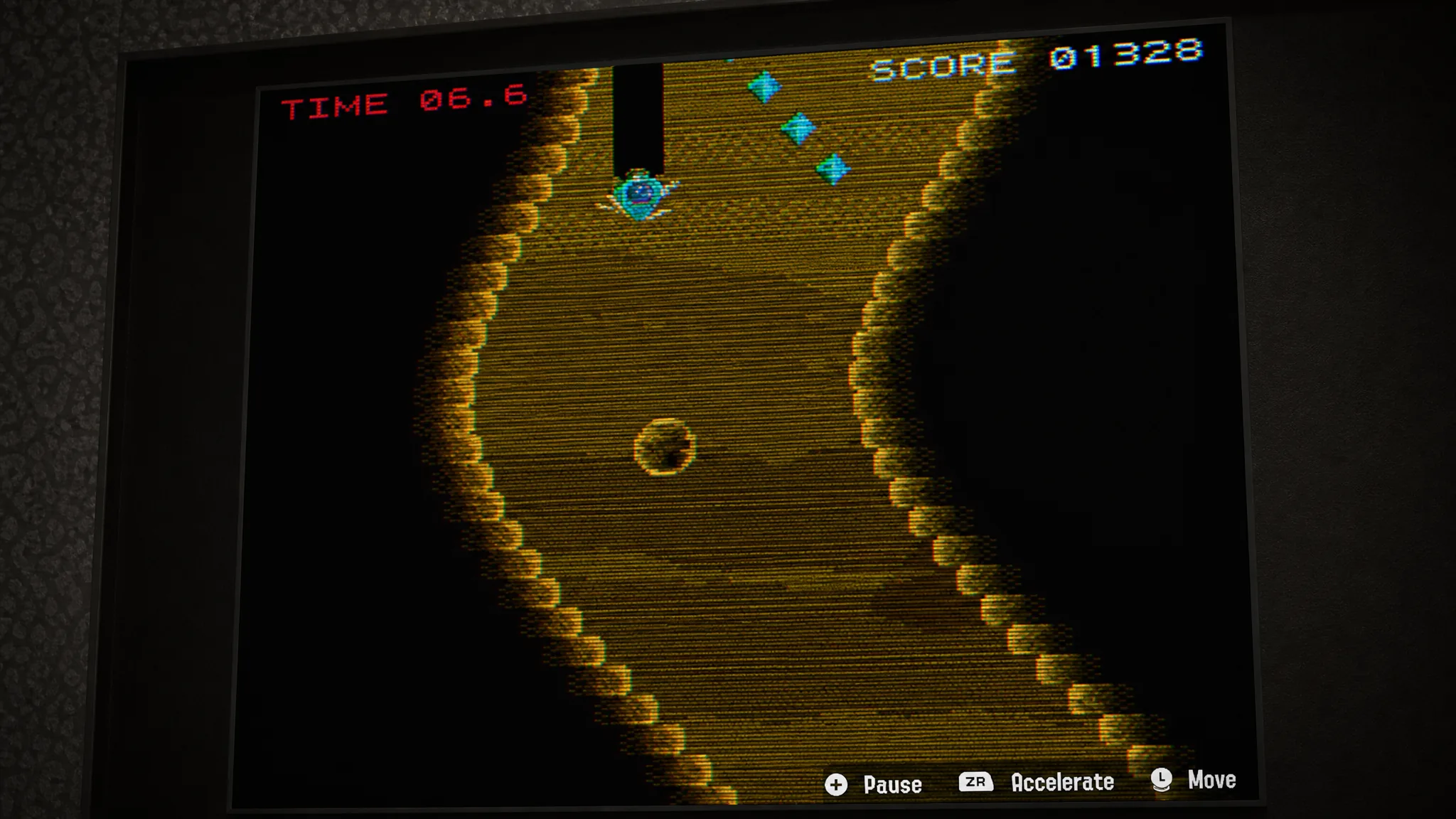 Splatoon Raiders Arcade Games - screenshot of mining