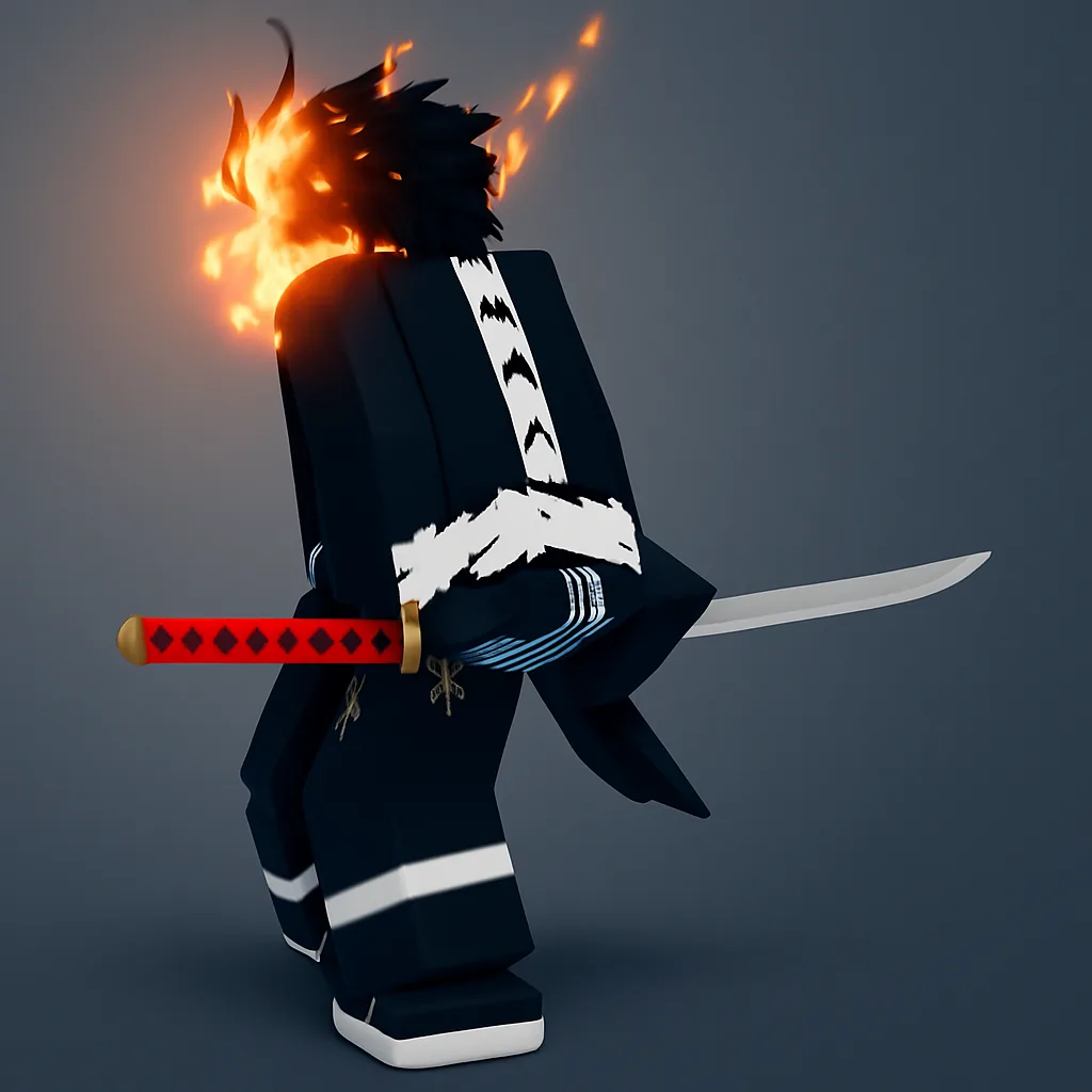Katana Sword from Haze Seas Roblox Experience