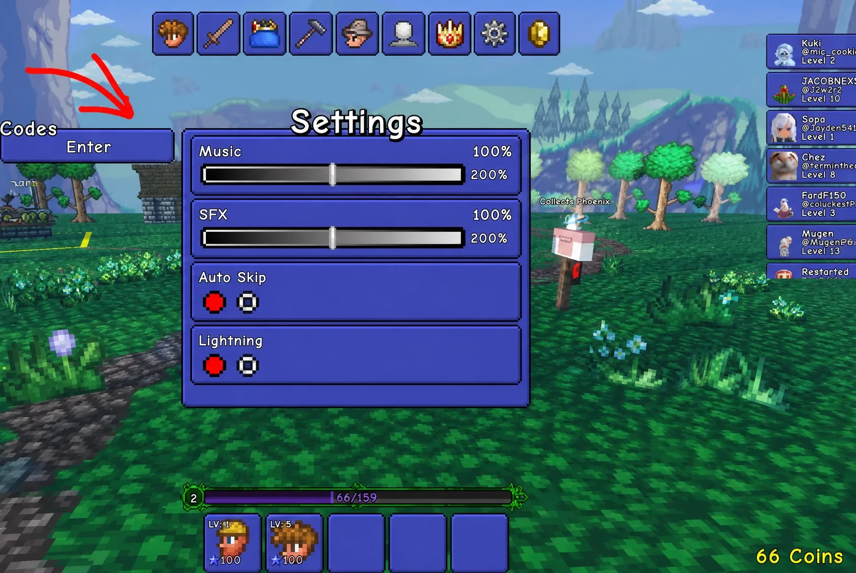 How To Redeenm Terraria Tower Defense Codes