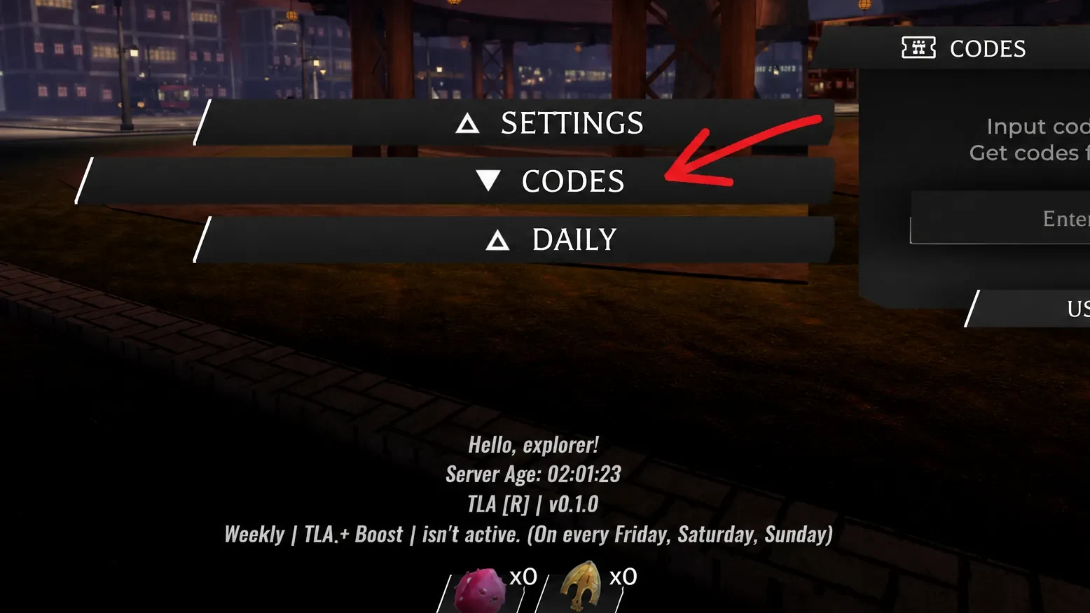 How To Redeem The Lost Adventures Codes