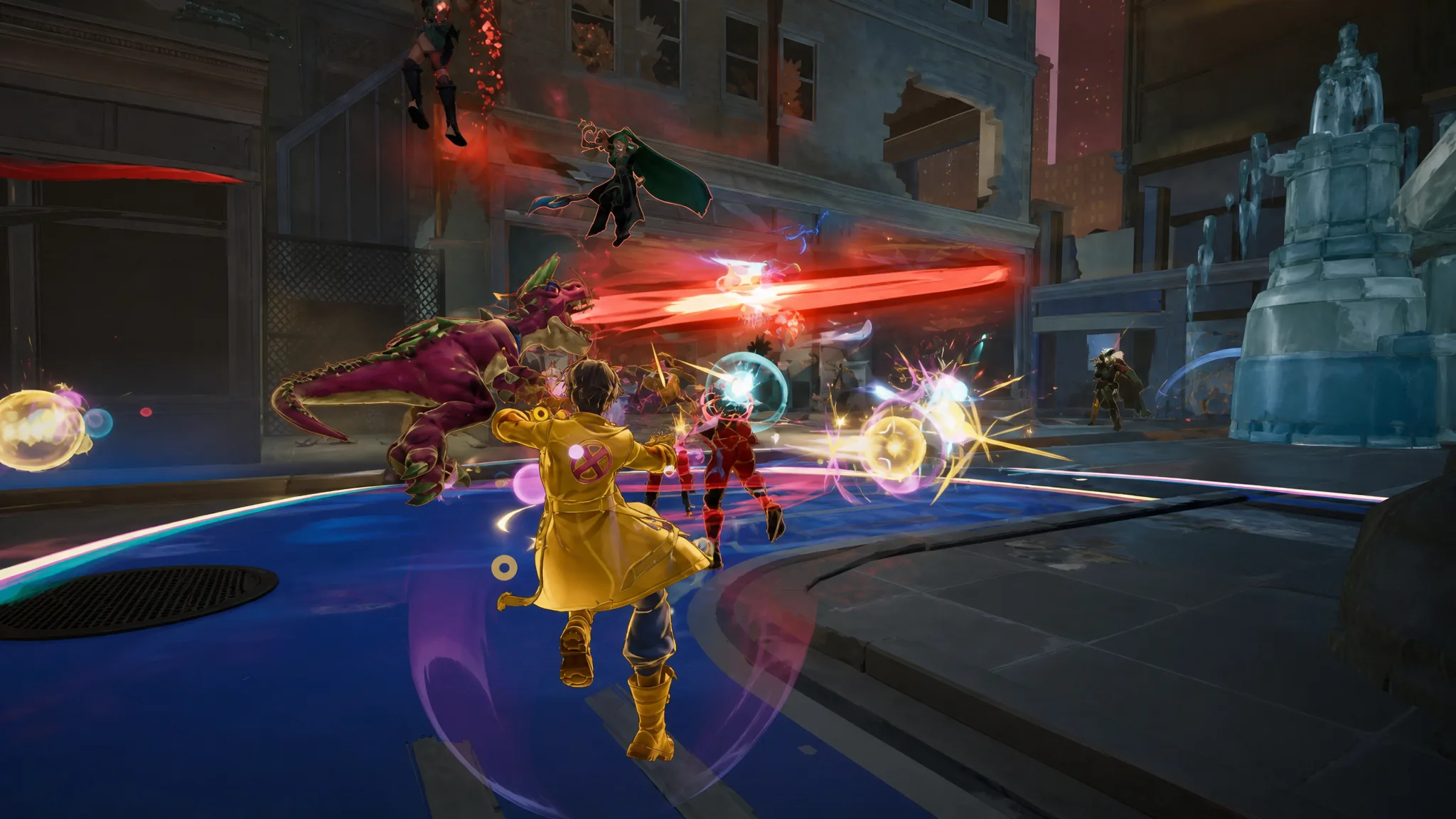 Jubilee fireworks finale ultimate ability in Marvel Rivals