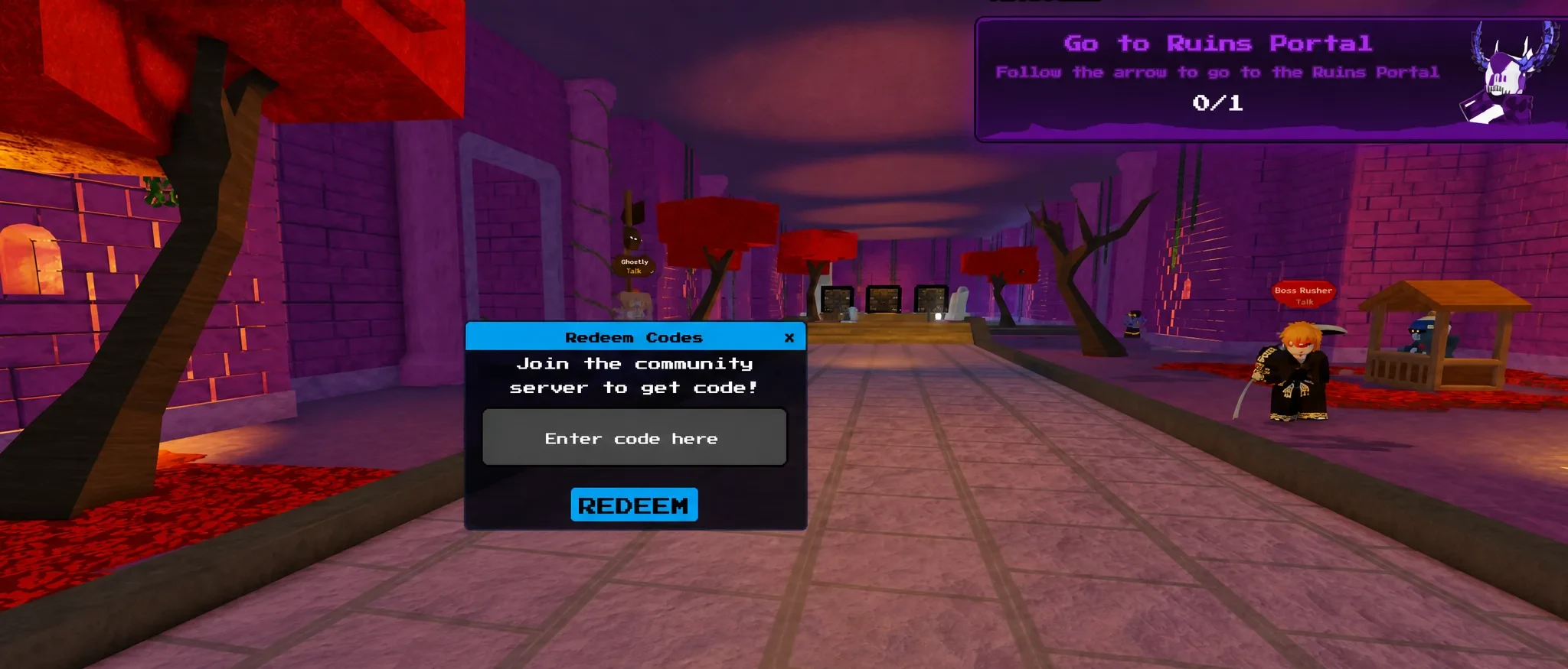 Undertale Shattered Realms RPG Codes Redemption System