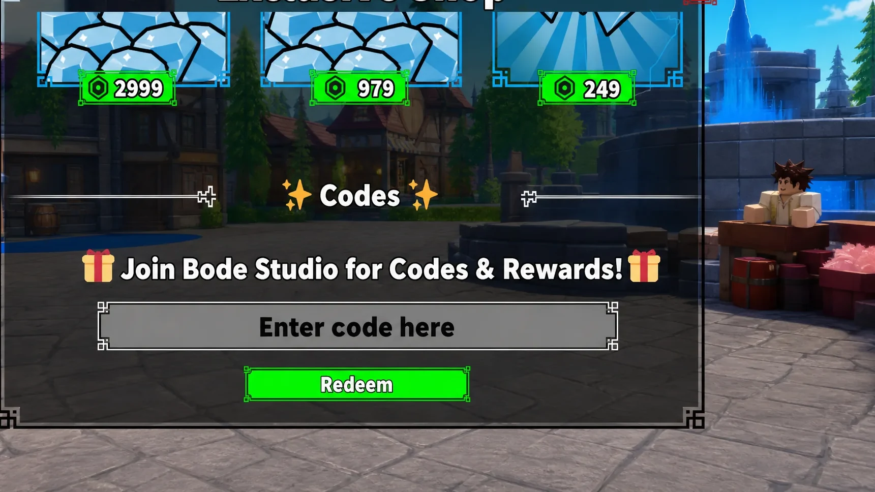 How to redeem codes in Unit Wars
