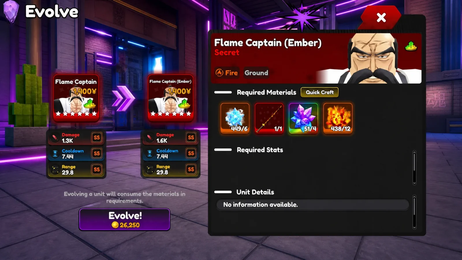 Captain Quick Universal Tower Defense Z: How to Get and Evolve Flame Captain (Genryusai)