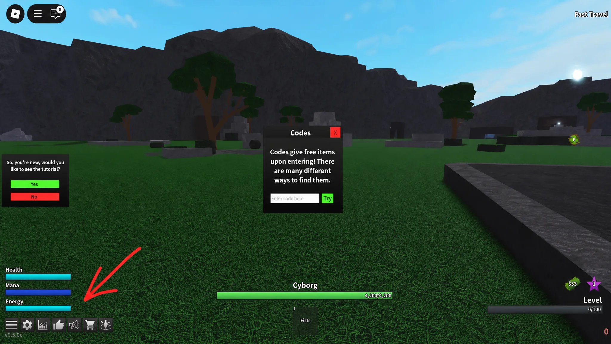 How to redeem Unnamed RPG Game codes