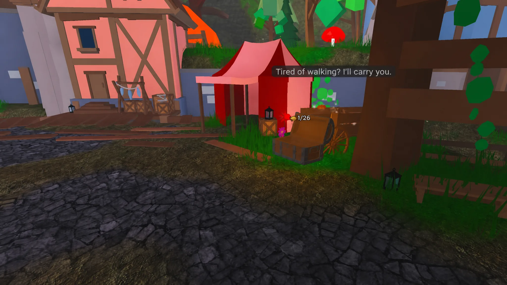 Vesteria treasure chest screenshot