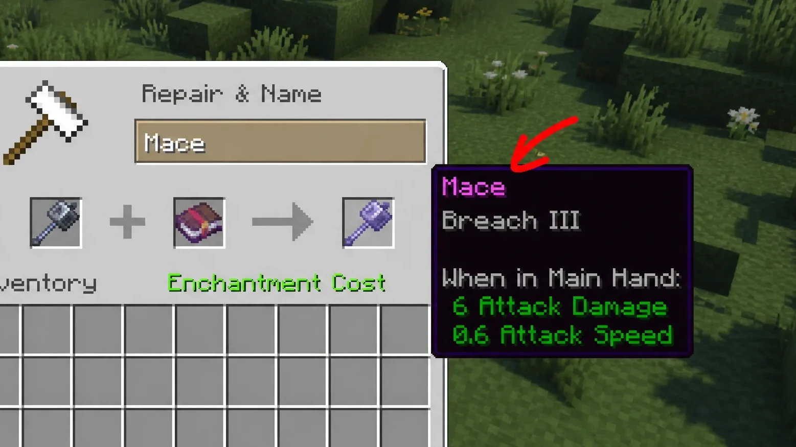 How to Get the Mace Breach Enchantment Using Anvil