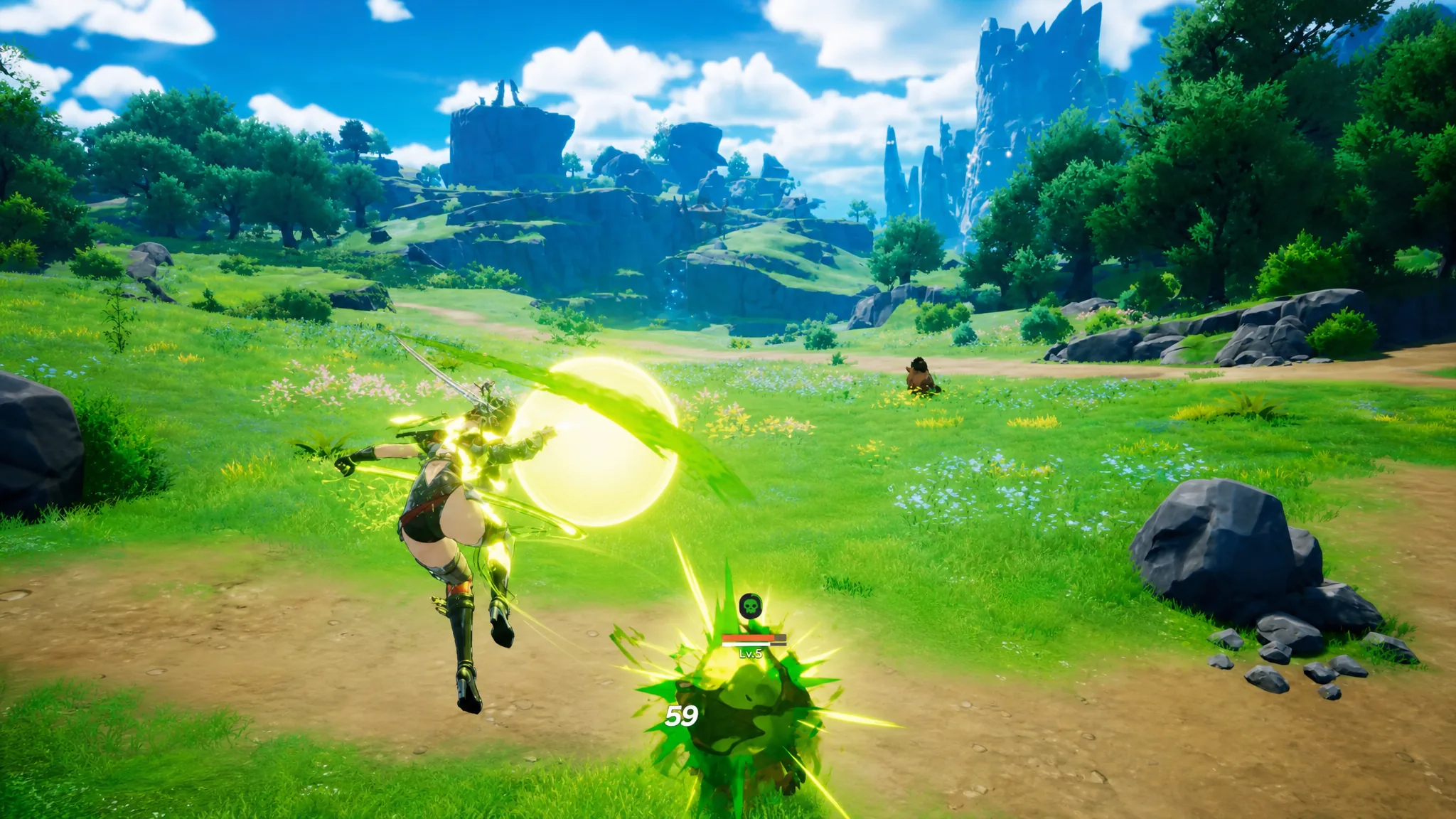 Charlotte using poison dagger attacks in DragonSword: Awakening