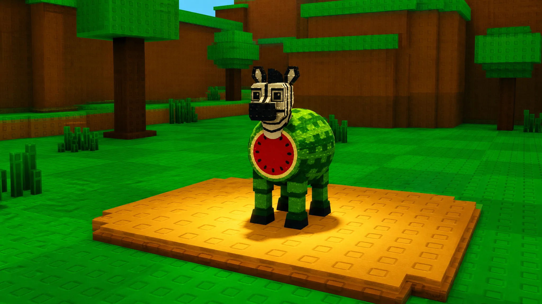 Zibra Zubra Brainrot from Catch a Brainrot Roblox Experience