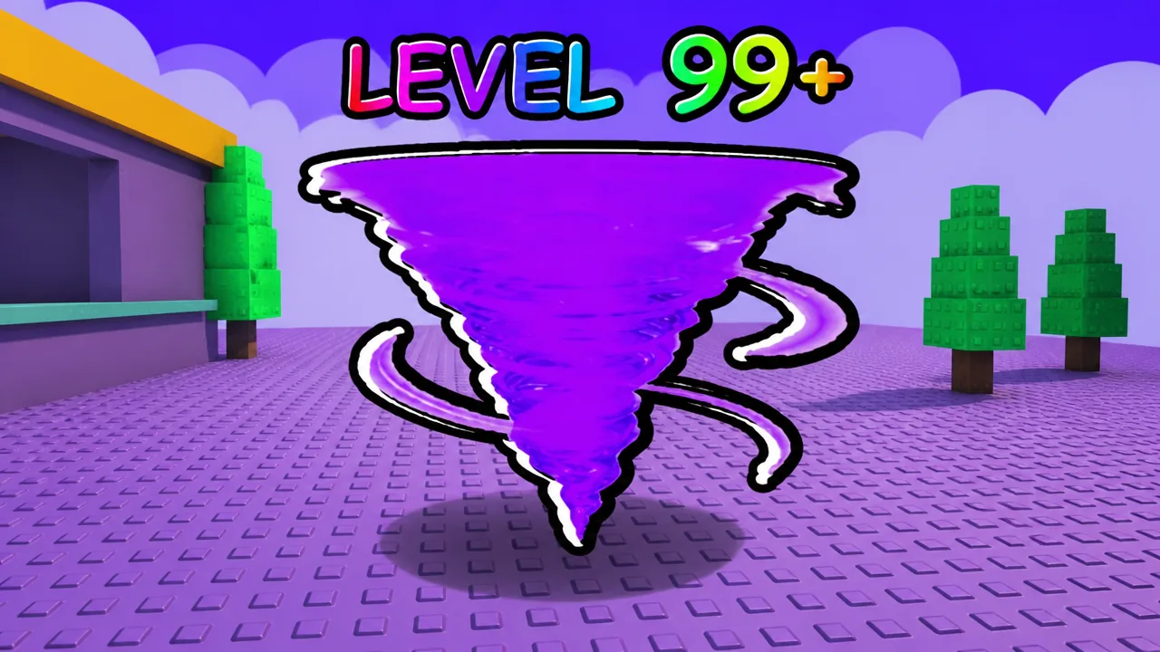 Tornado-style Spinjitsu effect in gameplay from +1 Spinjitsu Escape