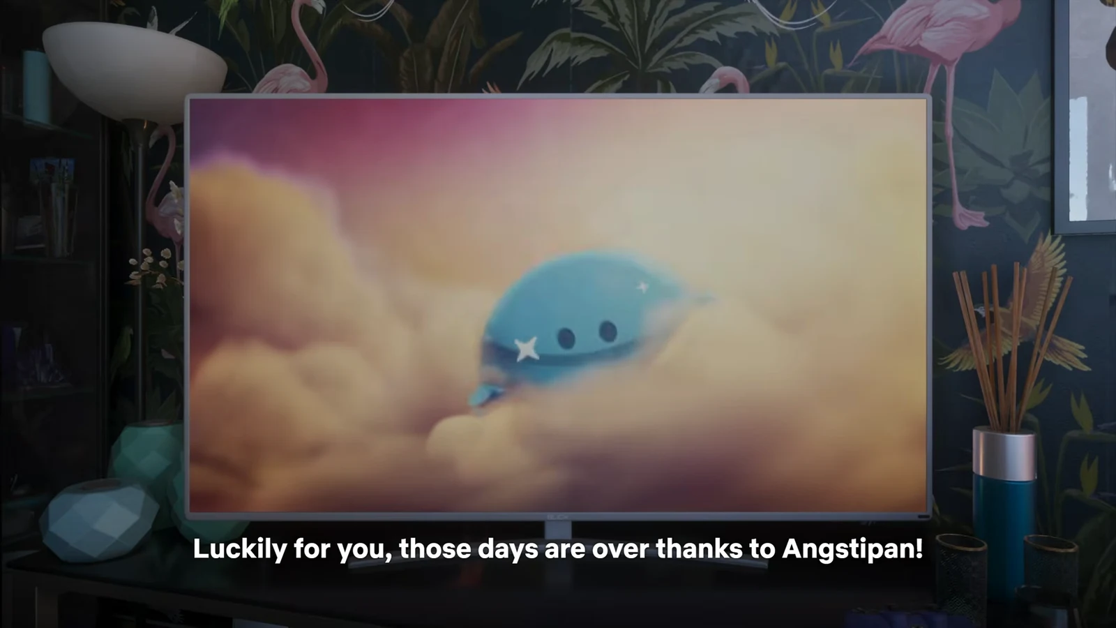 In-game screen showing media and social content as part of the open world