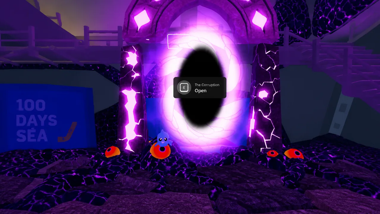 Corruption Dungeon entrance