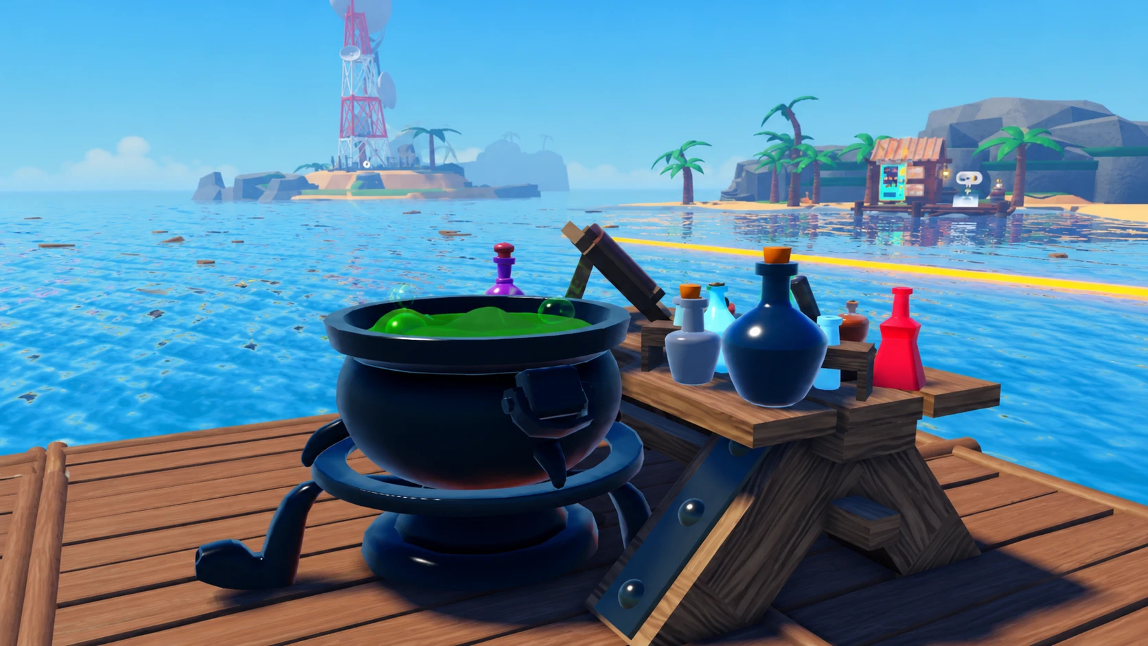 Steps to brew potions
