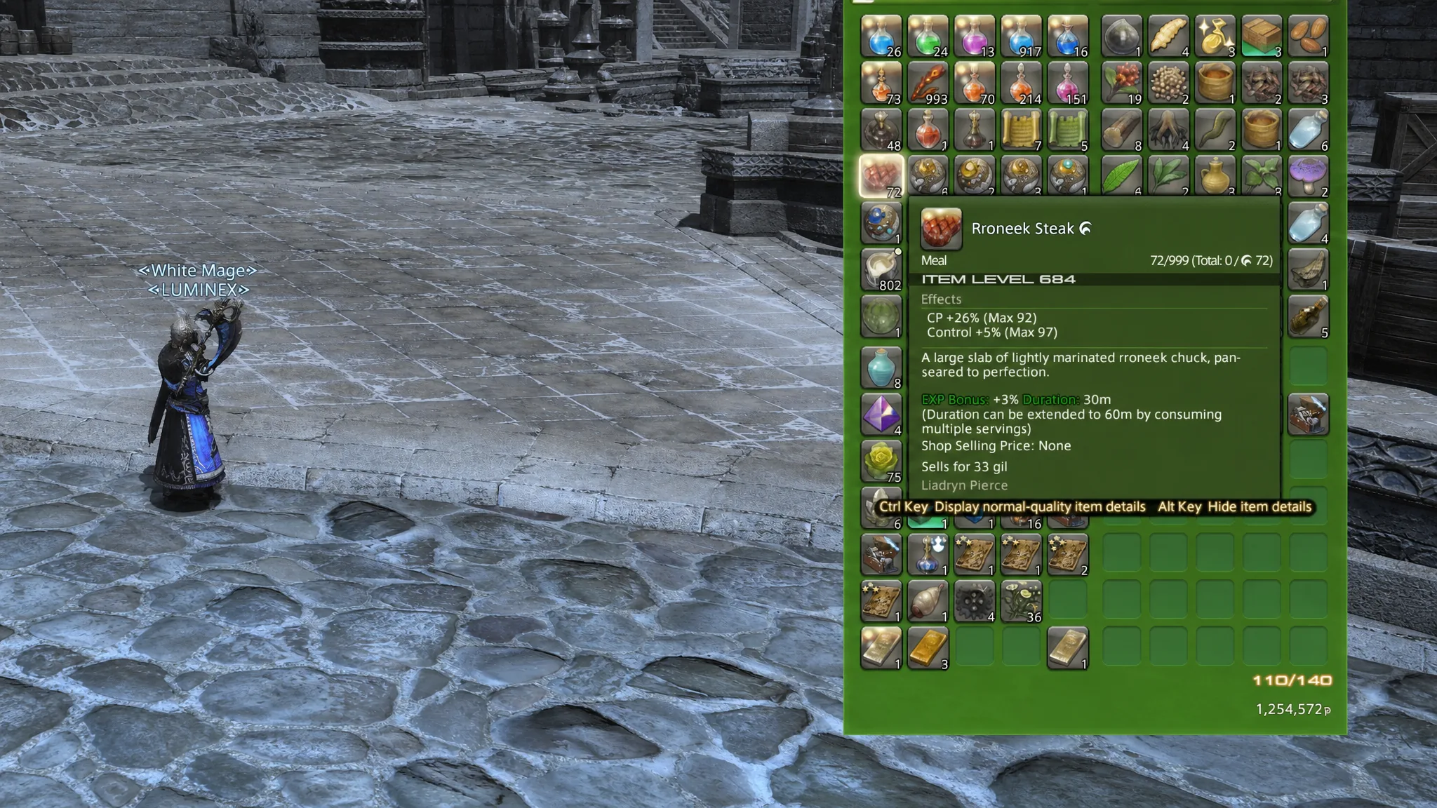 Duty Support NPC party in a Final Fantasy XIV dungeon