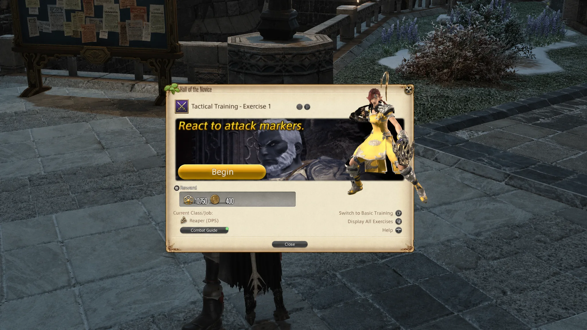 You can find this under your "Duty" tab.