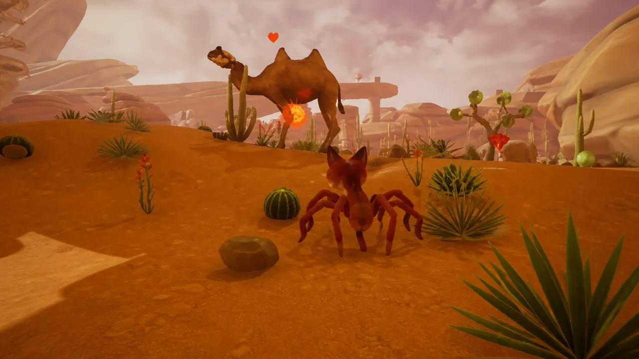 one of the hybrid animals in spider fox
