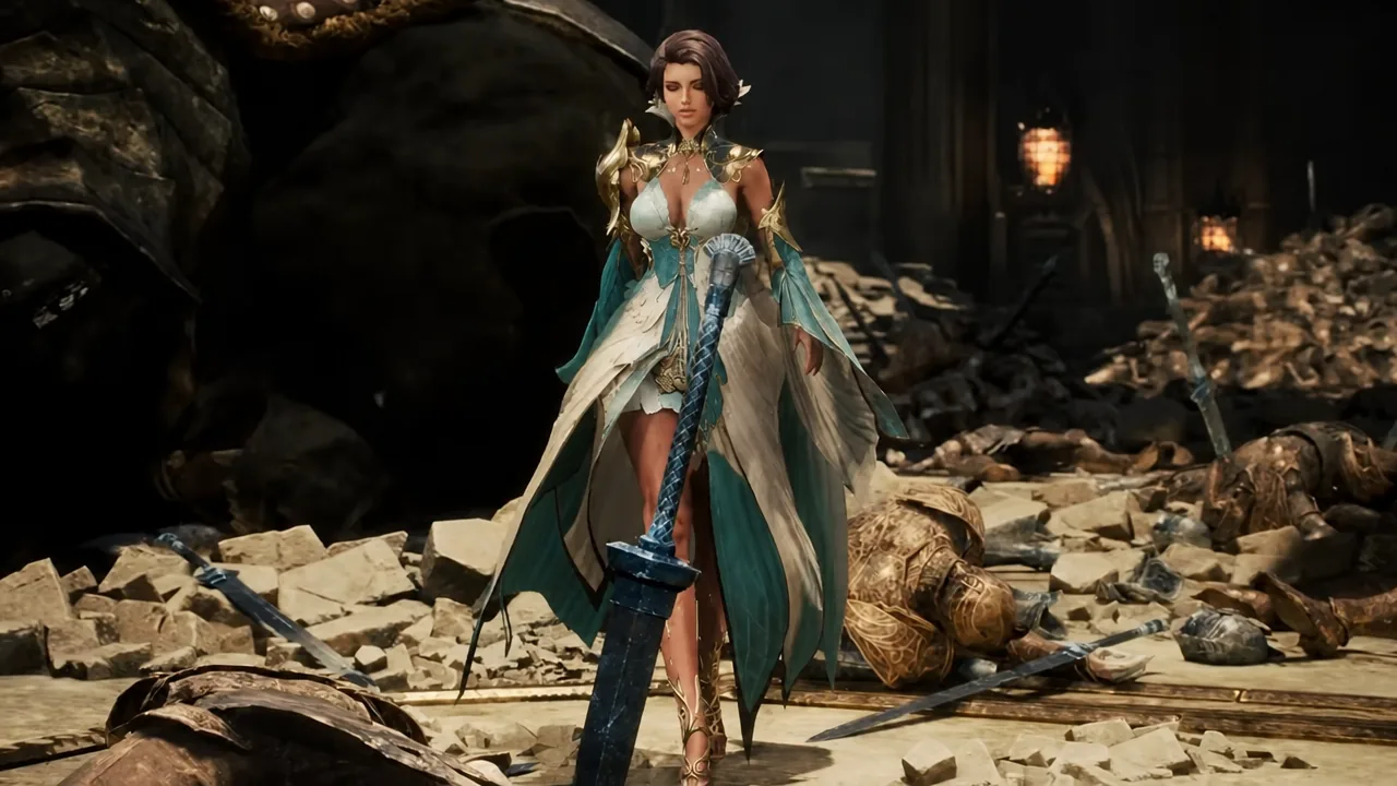 Templar on the frontline, the class built around aggro control and damage mitigation.