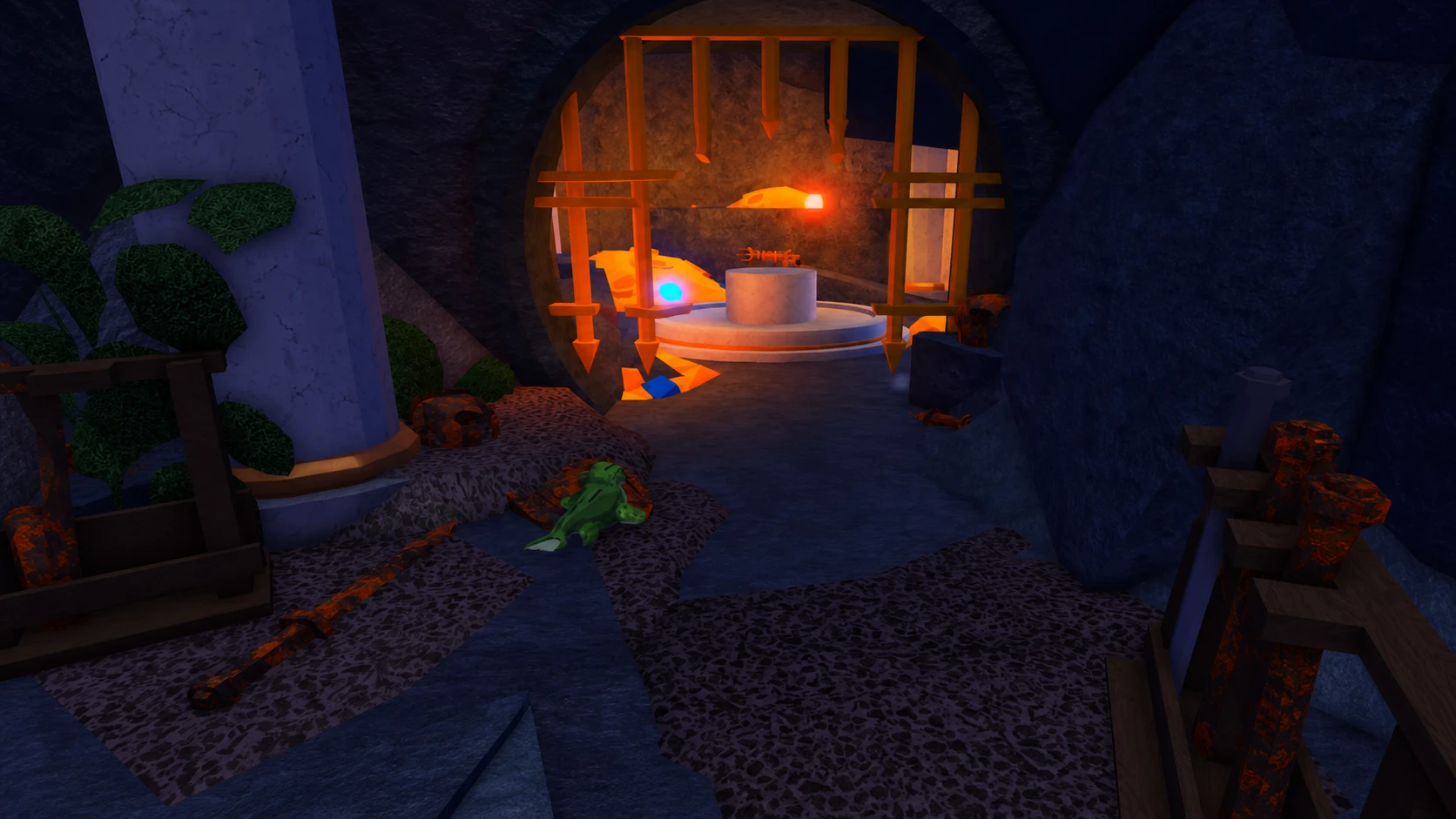 The Trident Striker Harpoon Gun in Fisch
