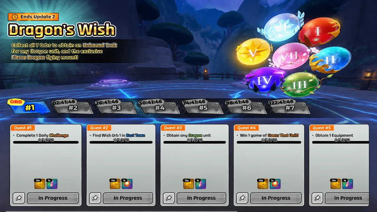 The Dragon Wish Event in Anime Expeditions