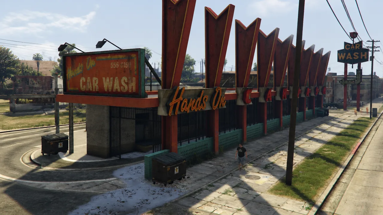 Hands-On Car Wash property in GTA Online