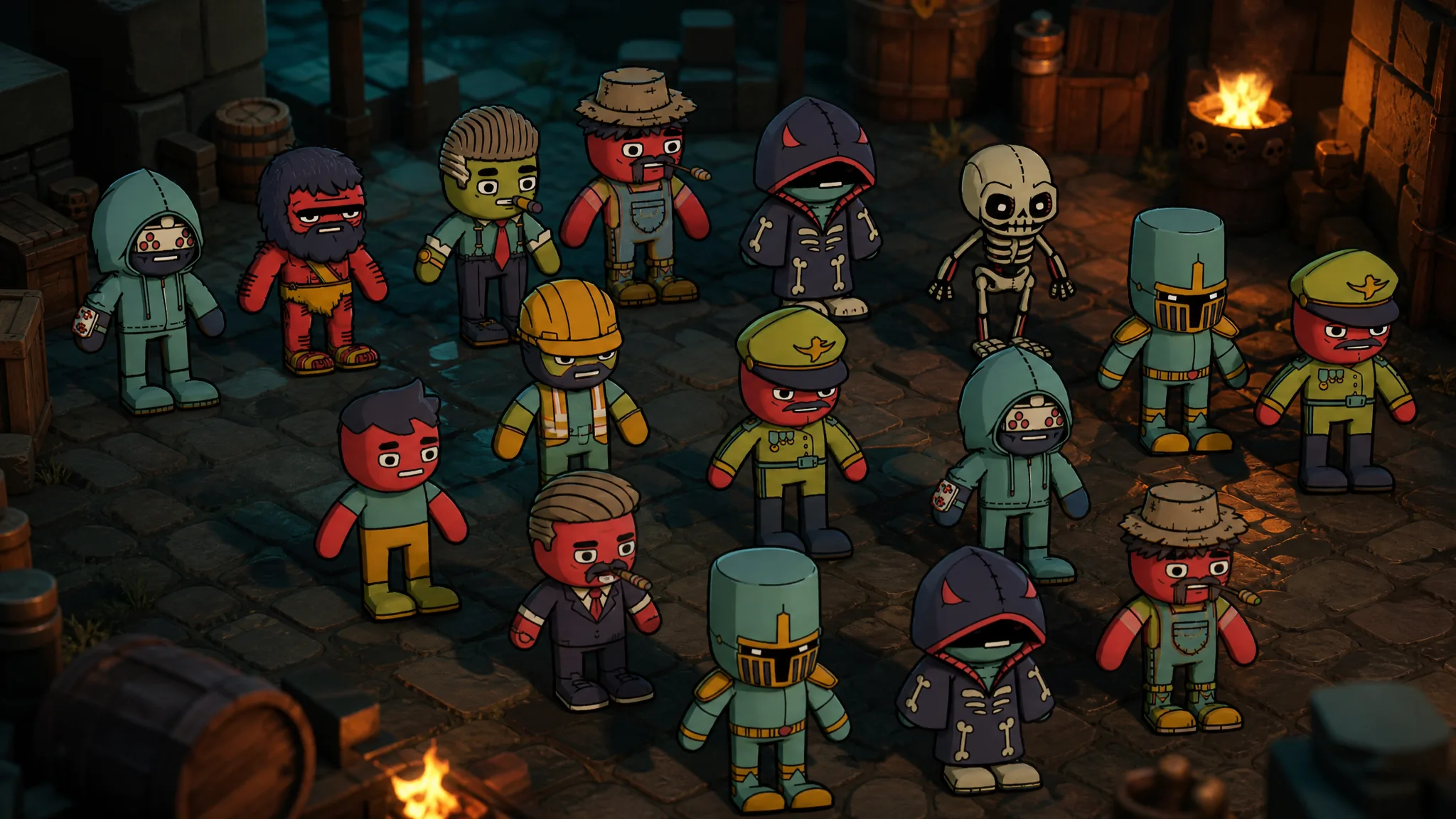 How Many Dudes? Roster: Every Dude Type, Its Stats, Ability, and Relics