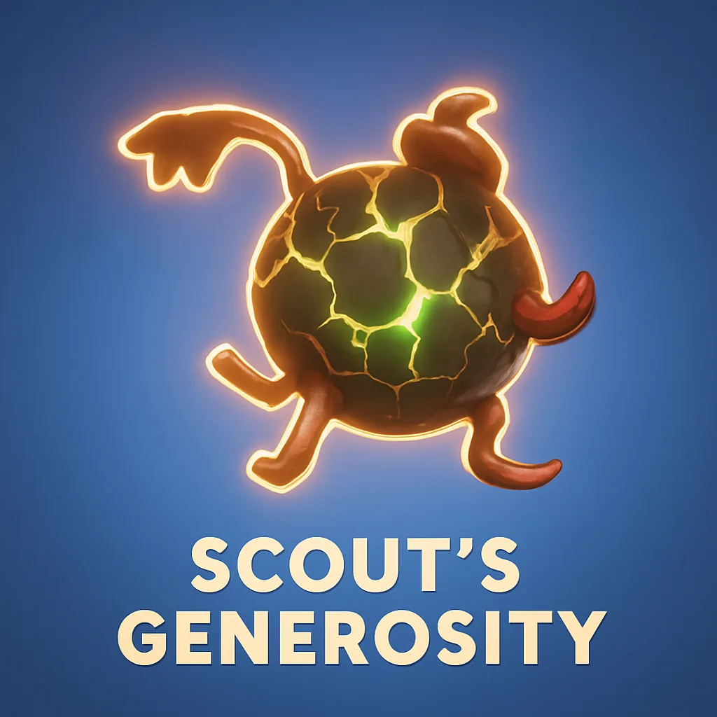 Scout's Generosity