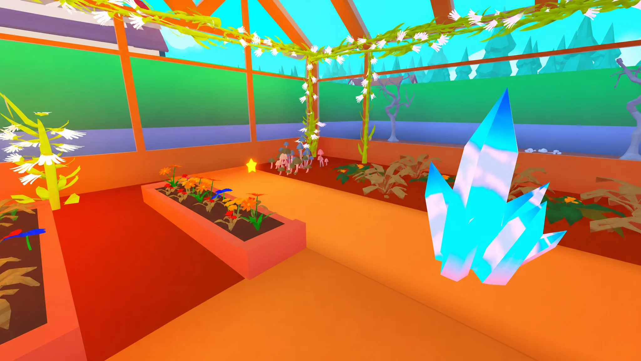 image showing the Secret Star inside the Greenhouse