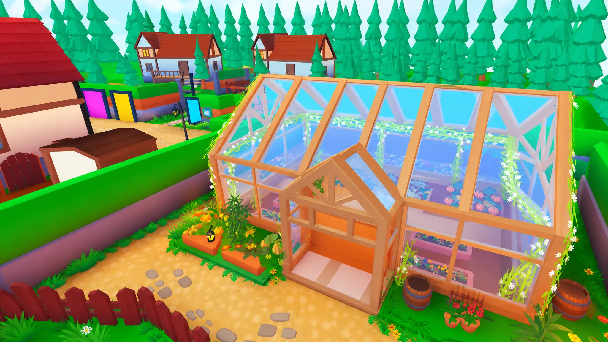 image showing the Secret Star location on Greenhouse Roof
