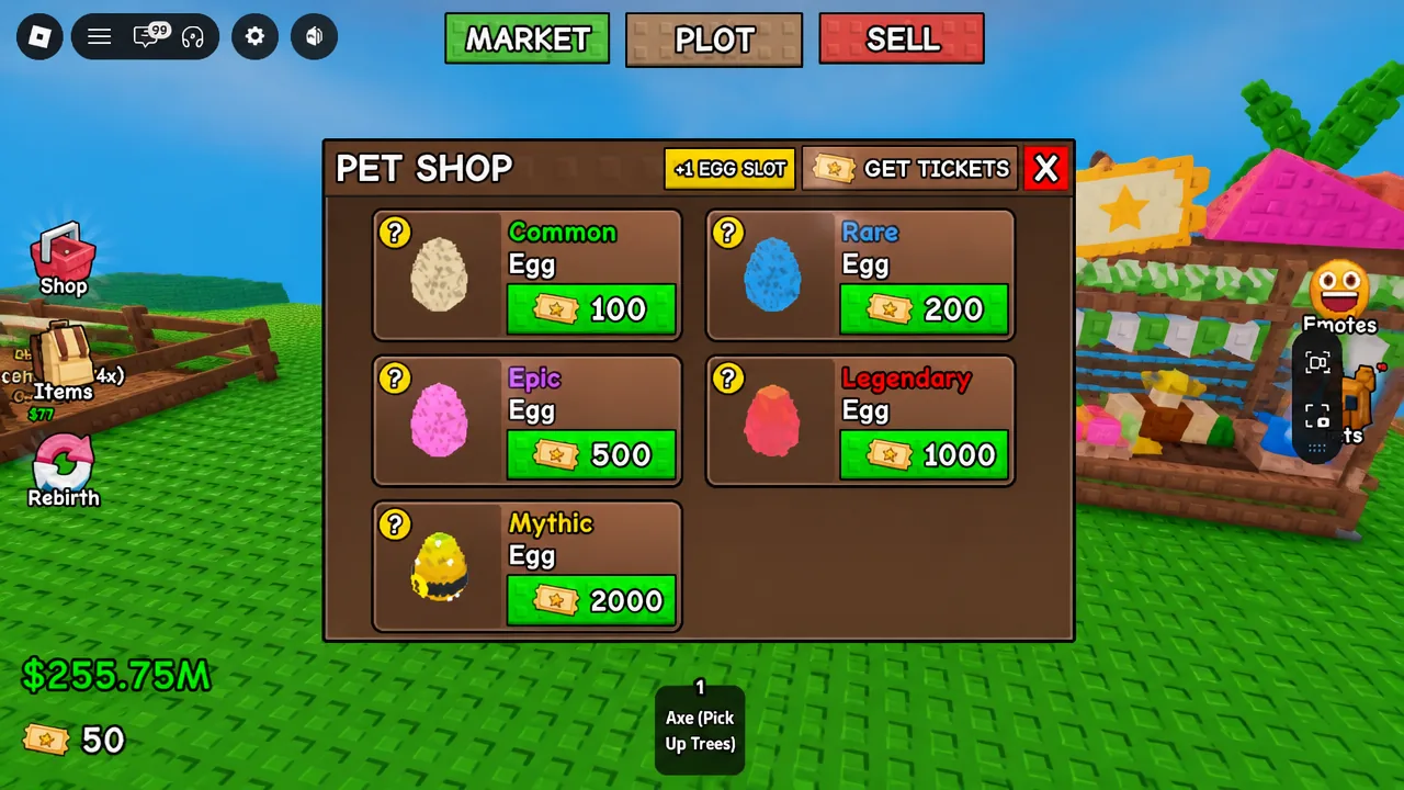 image showing all eggs in Greedy Growers