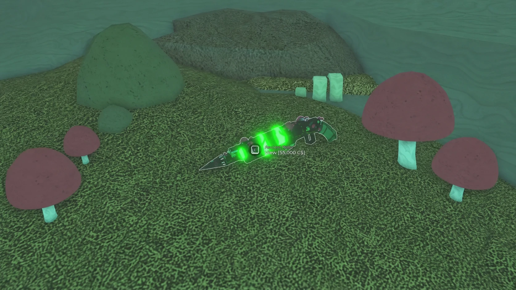 Fungal Harpoon Guns in Fisch