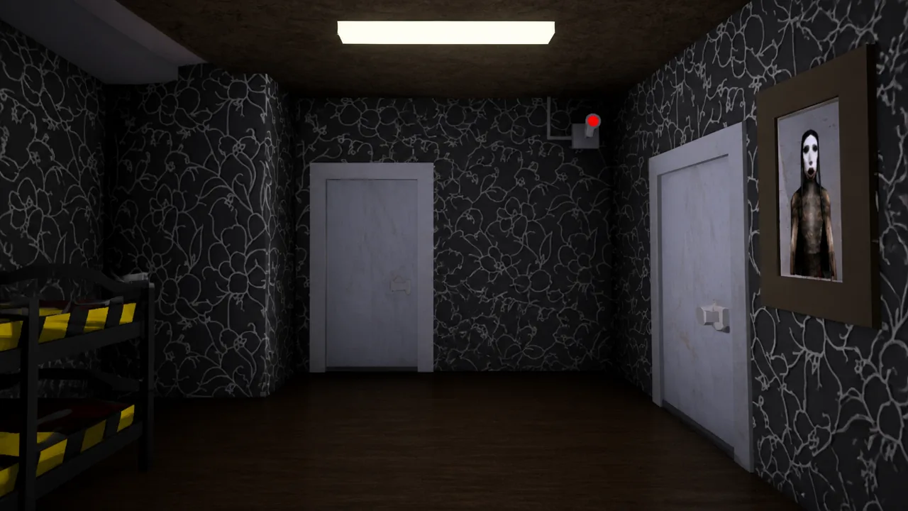 Tall Silent Lady in Keep the Door Locked