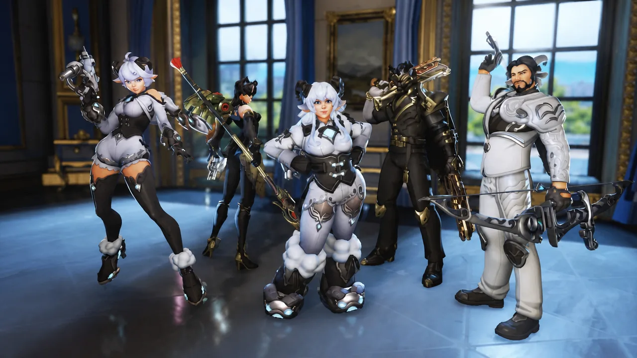 Overwatch Fleece Fang skins