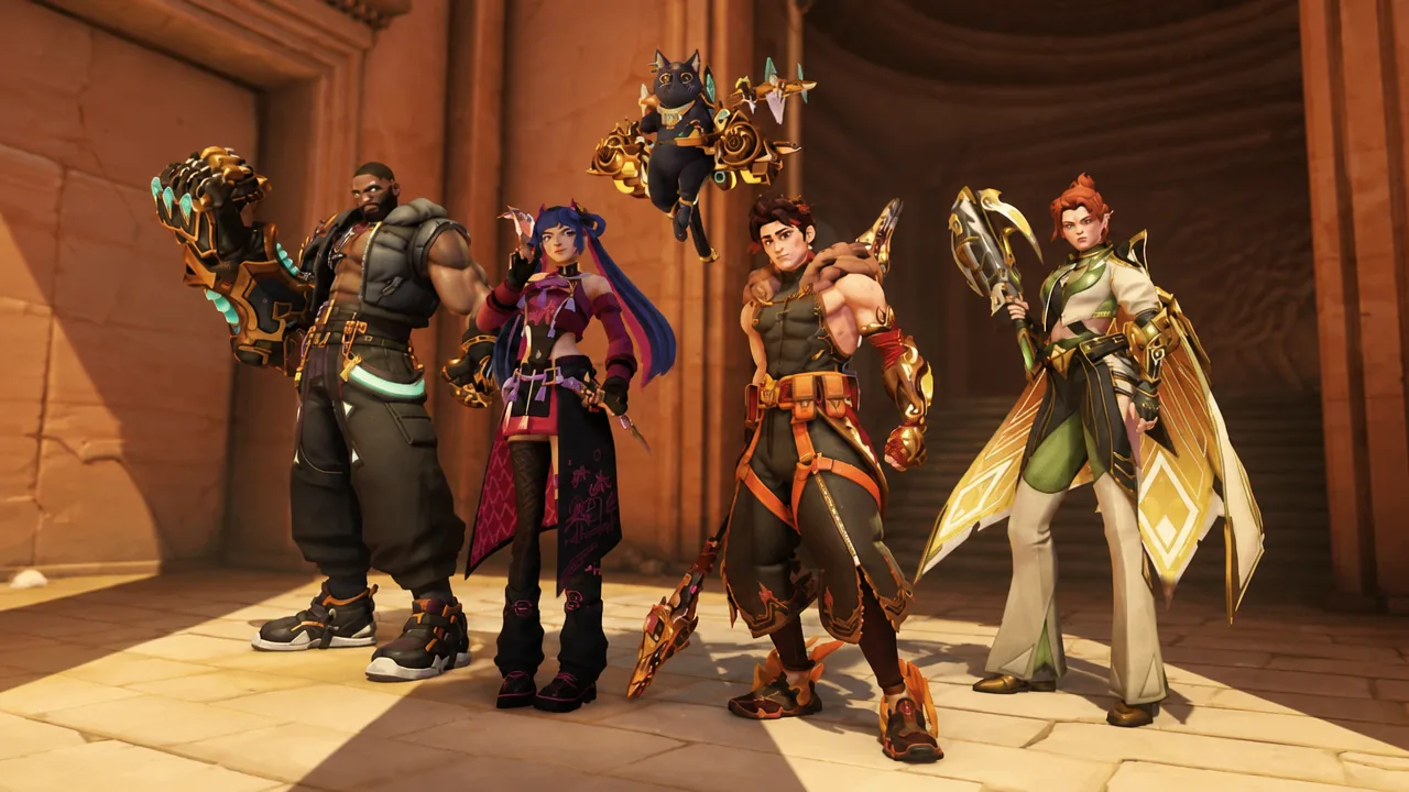 Young Gods Overwatch skins