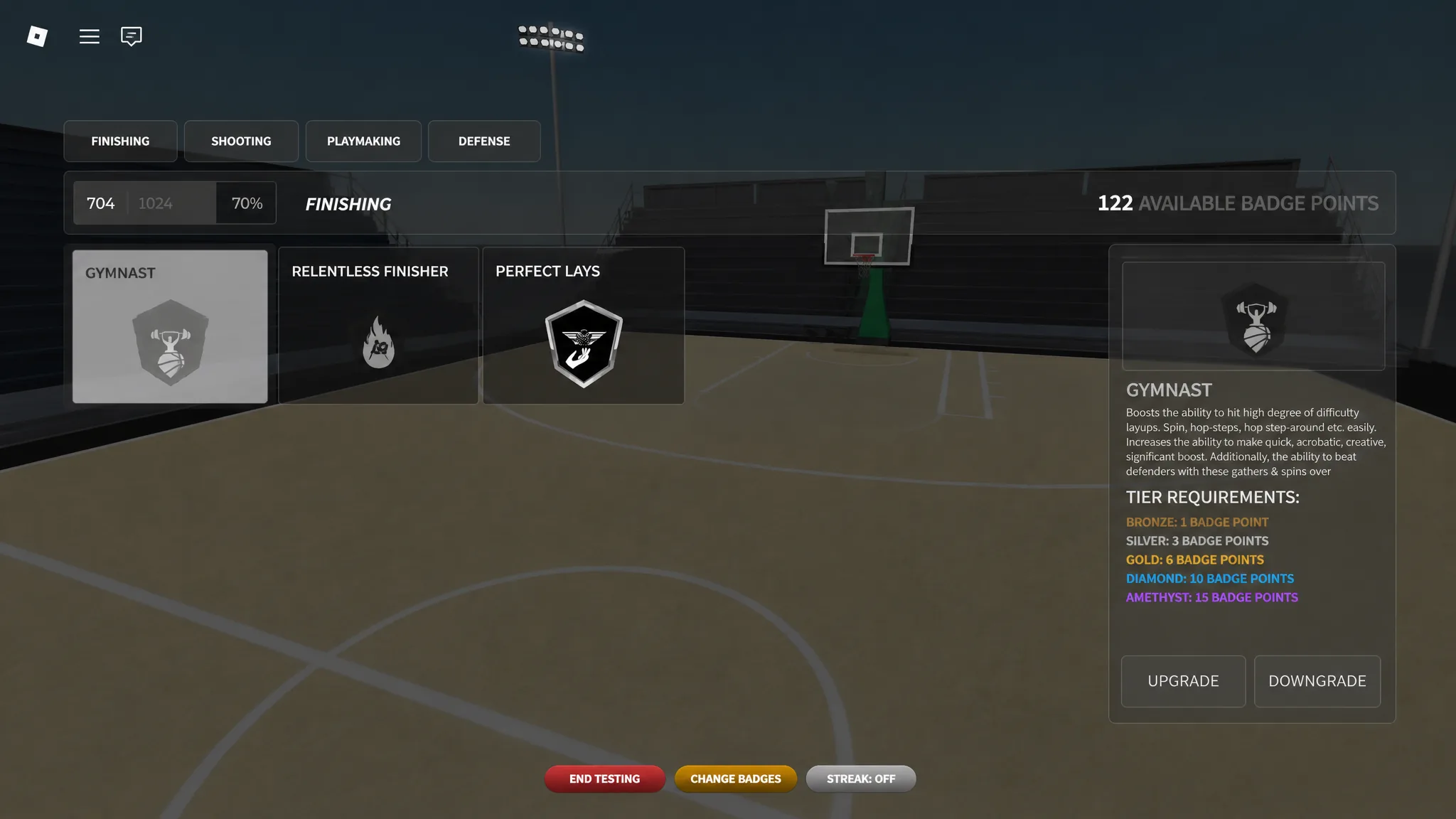 Practical Basketball badges guide