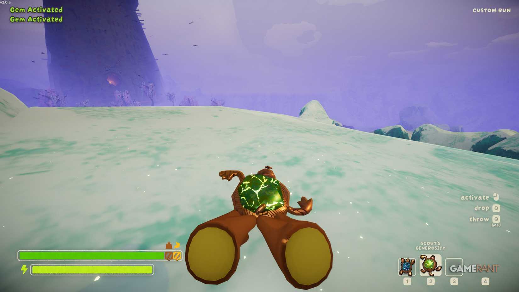 Scout's Generosity