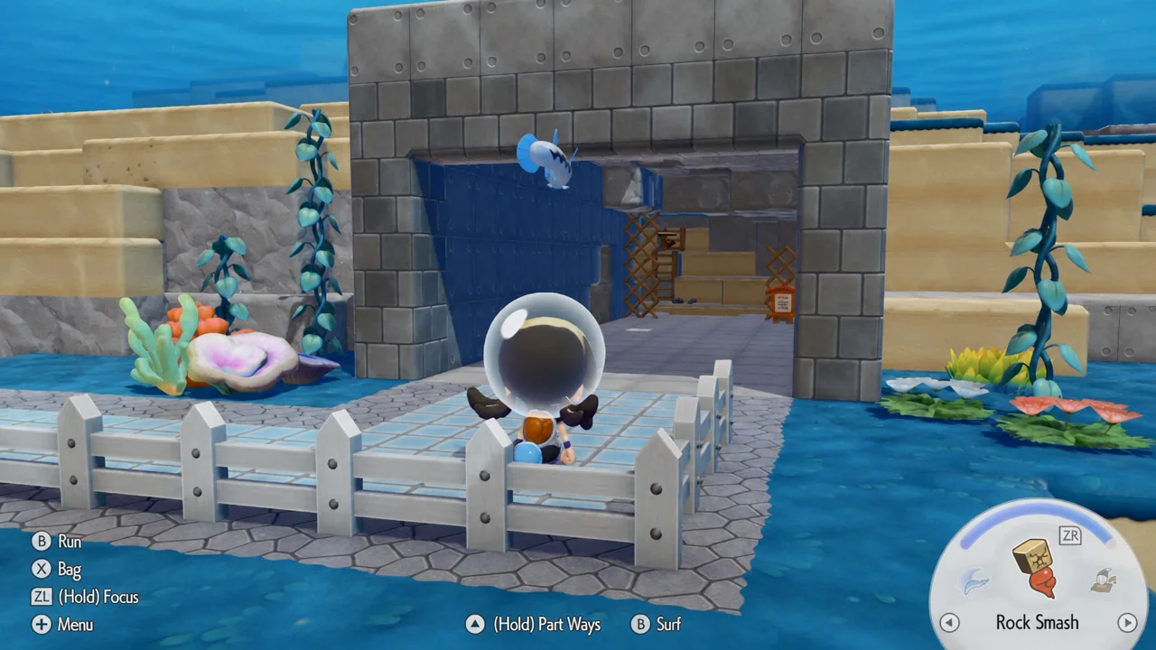 The entrance to the Bubbly Basin mines in Pokémon Pokopia