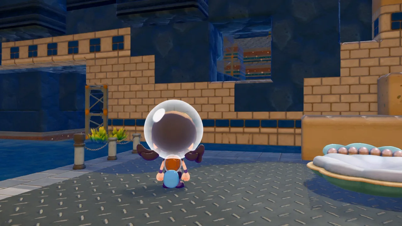 The entrance to the secret room near the ruined Gym in Bubbly Basin in Pokémon Pokopia