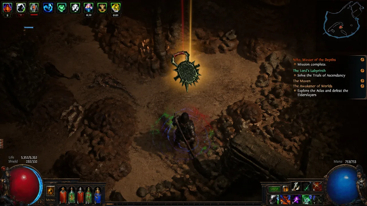 Chernobog's Pillar Ebony Tower Shield