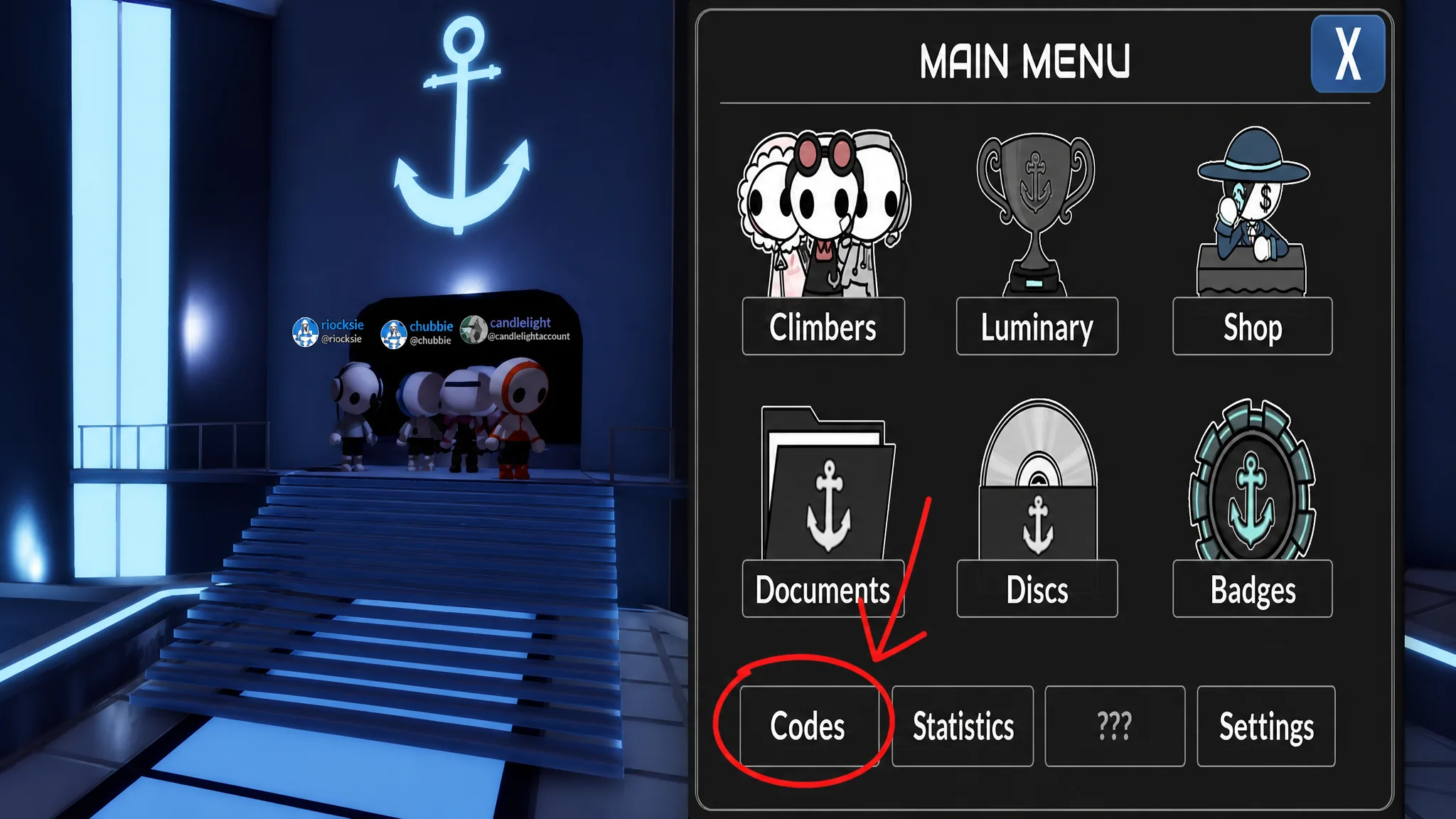 how to redeem anchored codes
