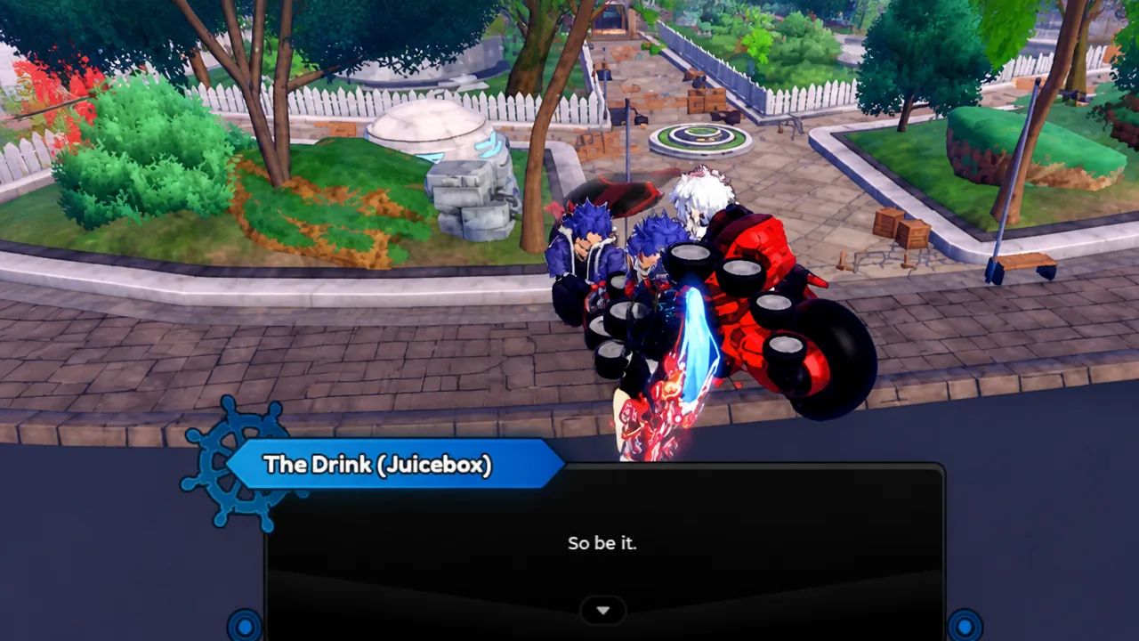 The Drink (Juicebox) dialogue box