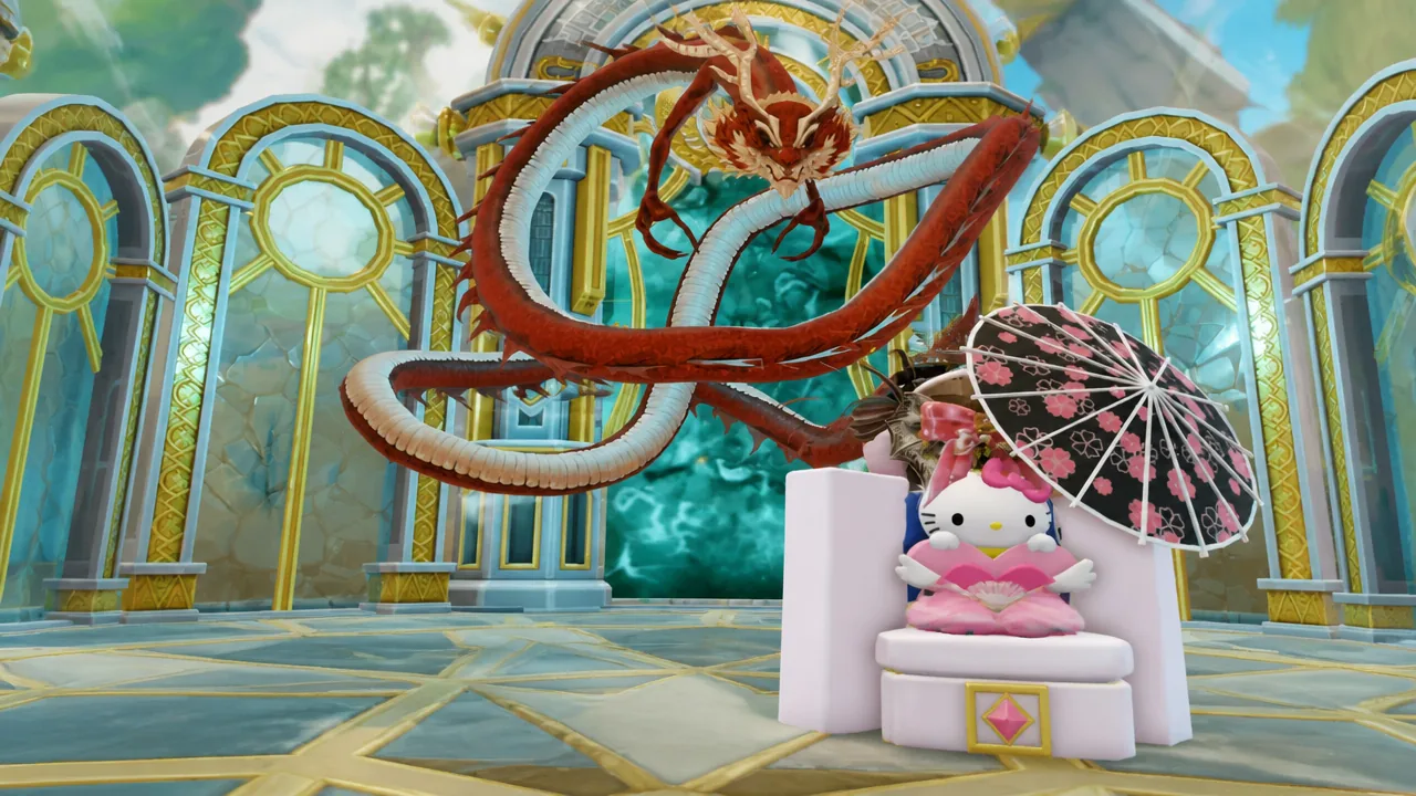 Anime Expeditions fierce dragon flying mount