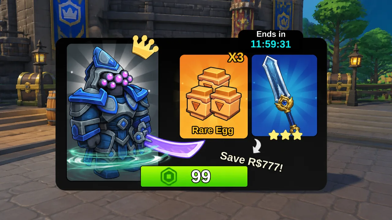 Build the Legends codes: An image of the Starter Pack in Build the Legends