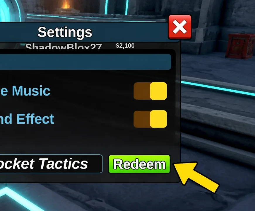 Build the Legends codes. An image of the code redemption box in Roblox in Build the Legends
