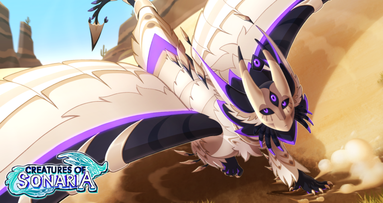 Artwork for the Lore Event event in Creatures of Sonaria Survive Kaiju Animals