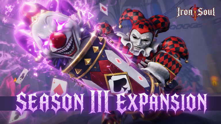 Artwork for the Season III Expansion event in Iron Soul: Dungeon
