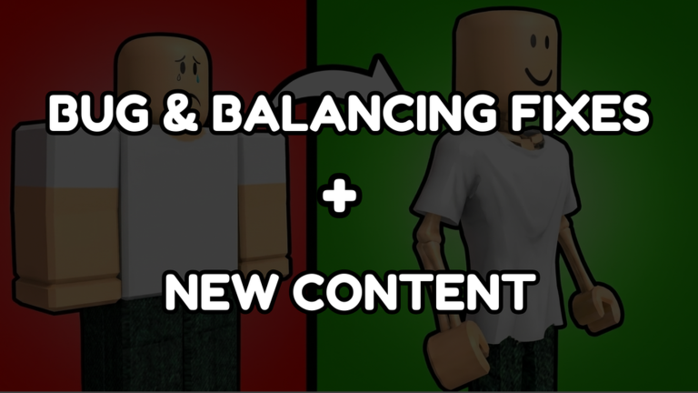 Artwork for the Bug & Balancing Fixes event in +1 Skinny Per Step