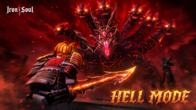 Artwork for the Map 5: Hell Mode event in Iron Soul: Dungeon